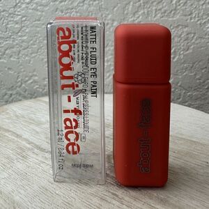 $5 🌙 About Face By Halsey Matte Fluid Eye Paint In‎ Shade Marigold BNIB